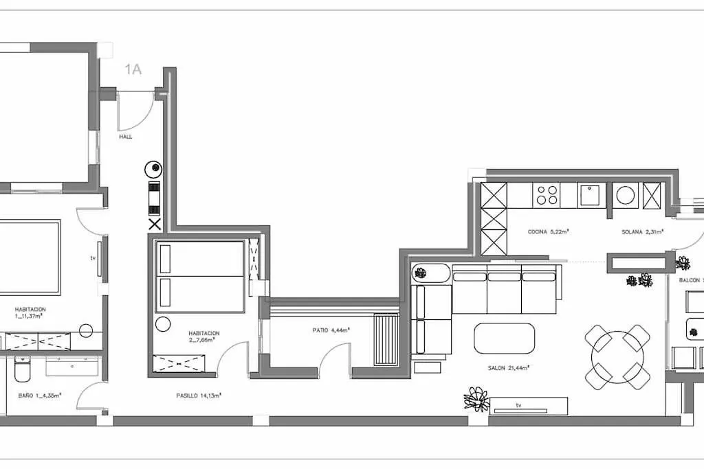 Appartement Yellow Sail Medano 2 Dormtiorios Con Parking El Médano
